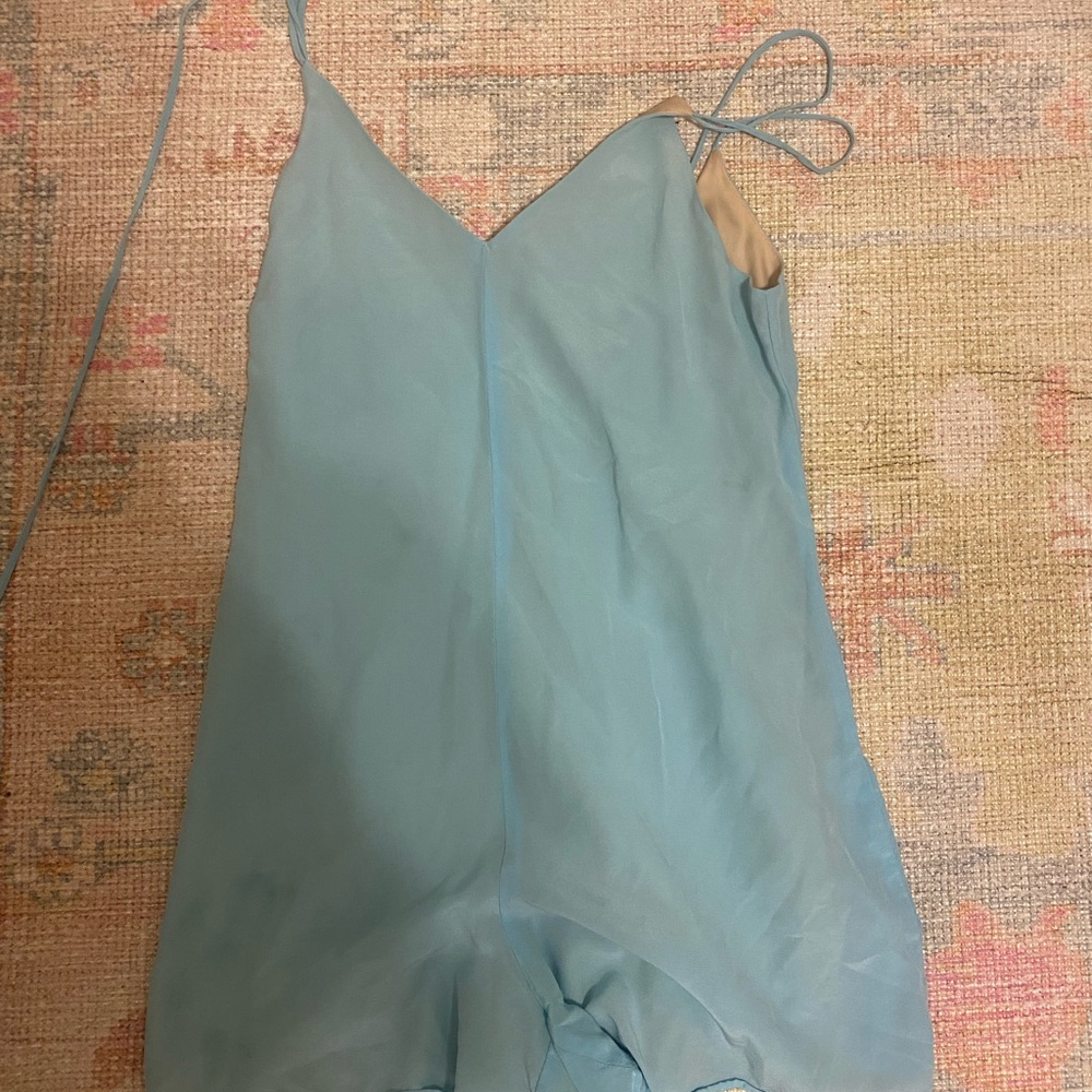 Lavender Brown Romper - image 1